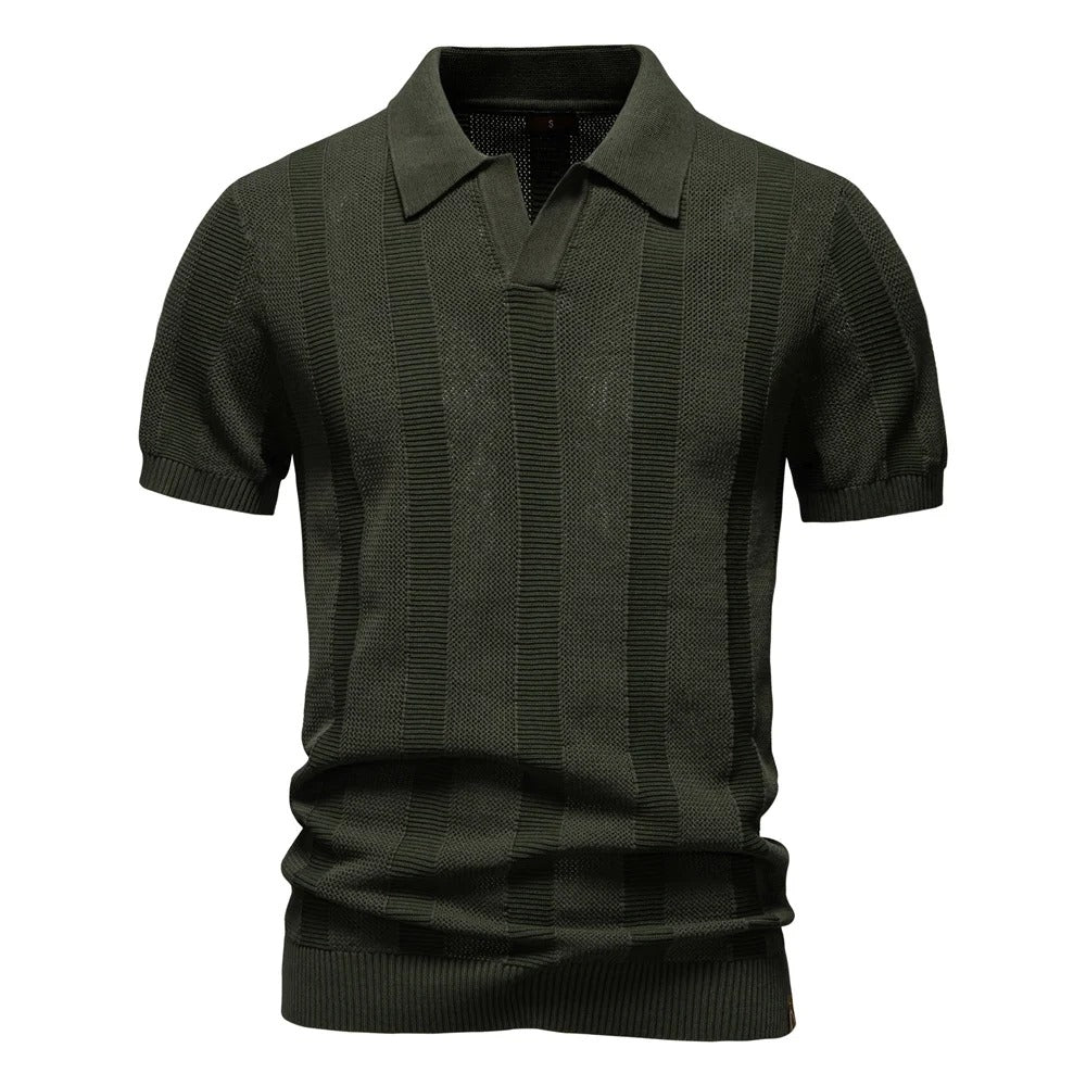 Camisa Polo Masculina em Malha Macia
