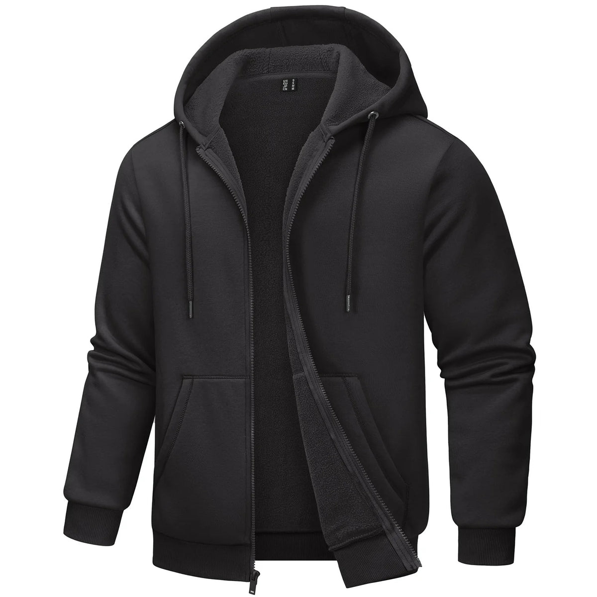 Moletom Masculino com Zíper e Forro Peluciado