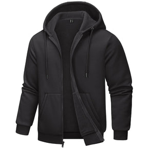 Moletom Masculino com Zíper e Forro Peluciado