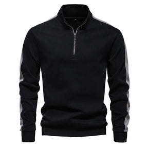 Suéter de Gola Alta com Zíper