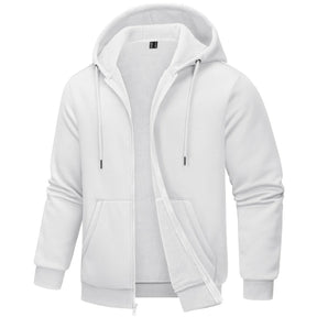 Moletom Masculino com Zíper e Forro Peluciado