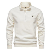 Suéter Casual de Gola Alta